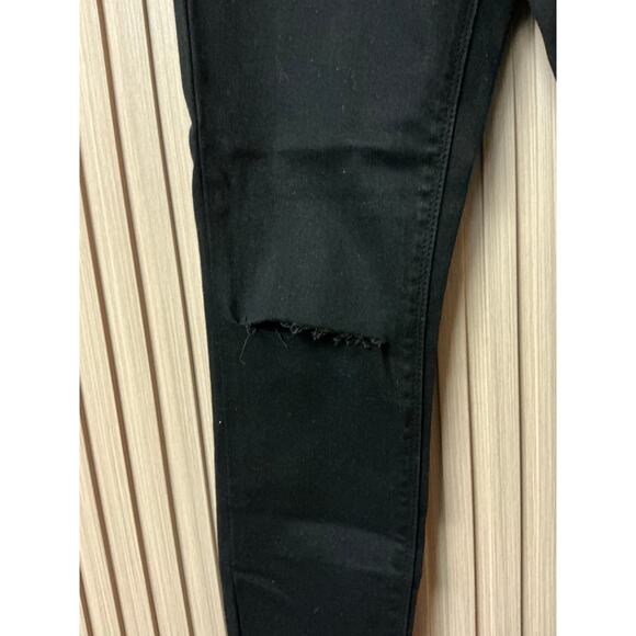 Missguided Vice High-Waisted Slash Knee Skinny Jeans Size US 6S - Picture 3 of 10